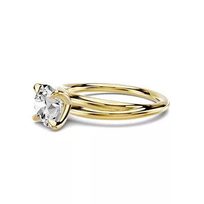 Avalon Crossover 1.00 ct. Round Lab Engagement Ring