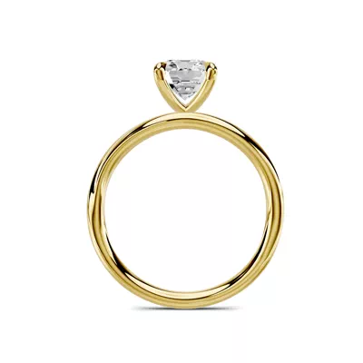 Avalon Crossover 1.50 ct. Emerald-Cut Lab Engagement Ring