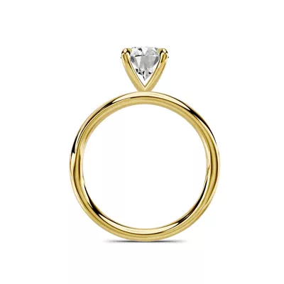 Avalon Crossover 1.50 ct. Oval Lab Engagement Ring
