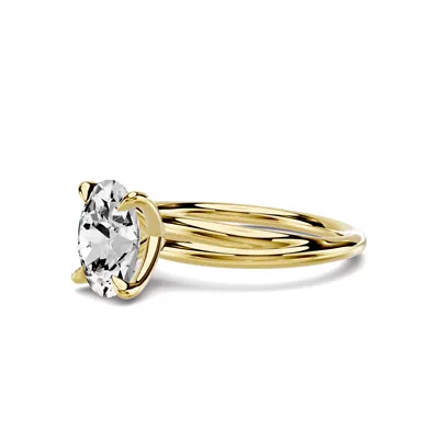 Avalon Crossover 1.50 ct. Oval Lab Engagement Ring