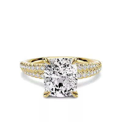 Avalon Crossover 2.00 ct. Elongated Cushion Lab Engagement Ring
