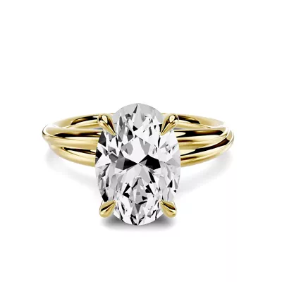 Avalon Crossover 2.00 ct. Oval Lab Engagement Ring