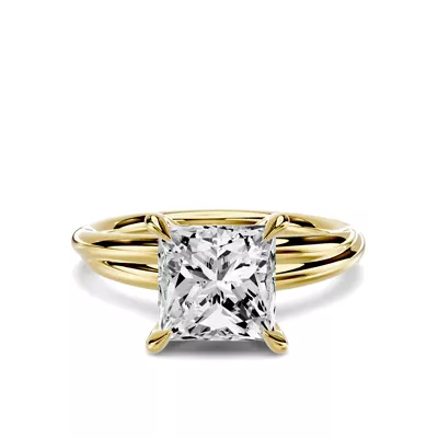 Avalon Crossover 2.00 ct. Princess-Cut Lab Engagement Ring
