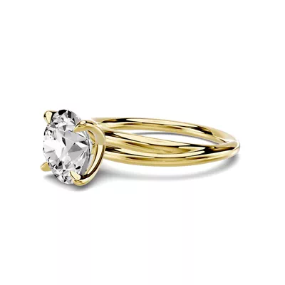 Avalon Crossover 2.00 ct. Round Lab Engagement Ring