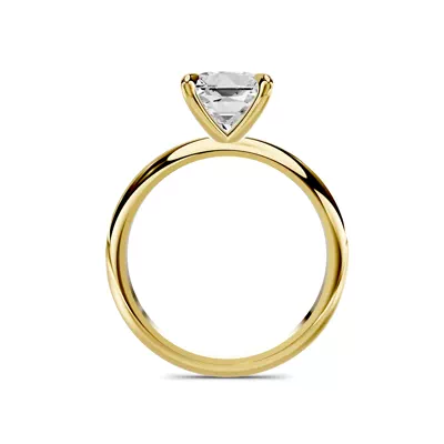Serra Knife Edge 1.50 ct. Princess-Cut Lab Engagement Ring (2mm)
