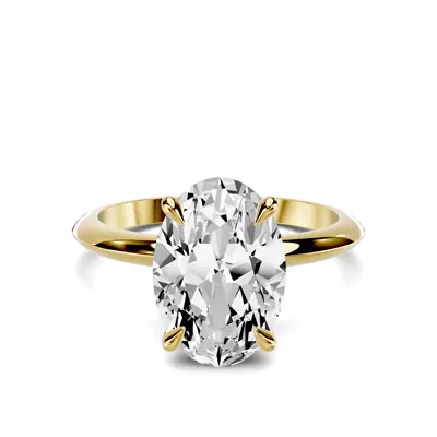 Serra Knife Edge 2.50 ct. Oval Lab Engagement Ring (2mm)