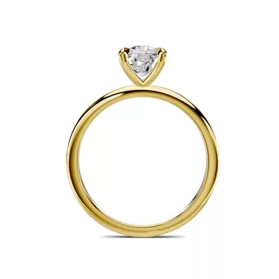 Avalon Classic Solitaire 1.00 ct. Elongated Cushion Lab Engagement Ring