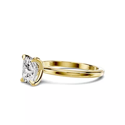 Avalon Classic Solitaire 1.00 ct. Elongated Cushion Lab Engagement Ring