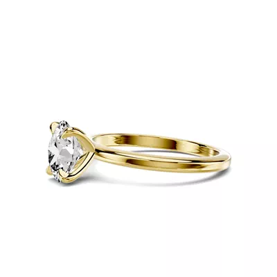 Avalon Classic Solitaire 1.00 ct. Oval Lab Engagement Ring