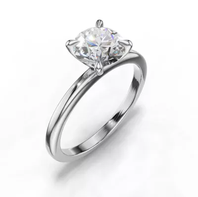 Avalon Classic Solitaire 1.00 ct. Round Lab Engagement Ring