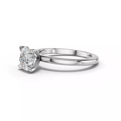 Avalon Classic Solitaire 1.00 ct. Round Lab Engagement Ring