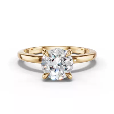 Avalon Classic Solitaire 1.00 ct. Round Lab Engagement Ring
