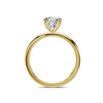 Avalon Classic Solitaire 1.50 ct. Elongated Cushion Lab Engagement Ring