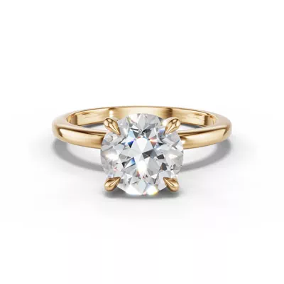 Avalon Classic Solitaire 1.50 ct. Round Lab Engagement Ring