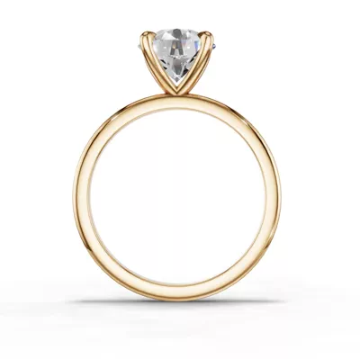 Avalon Classic Solitaire 1.50 ct. Round Lab Engagement Ring