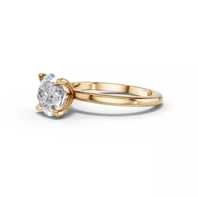Avalon Classic Solitaire 1.50 ct. Round Lab Engagement Ring