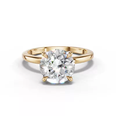 Avalon Classic Solitaire 2.00 ct. Round Lab Engagement Ring