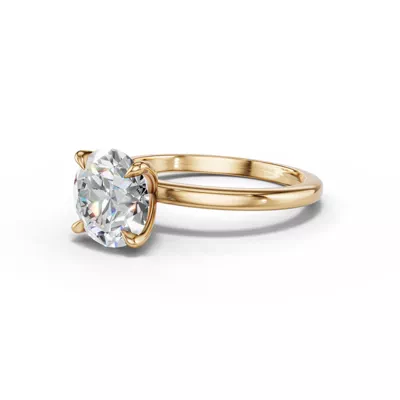 Avalon Classic Solitaire 2.00 ct. Round Lab Engagement Ring