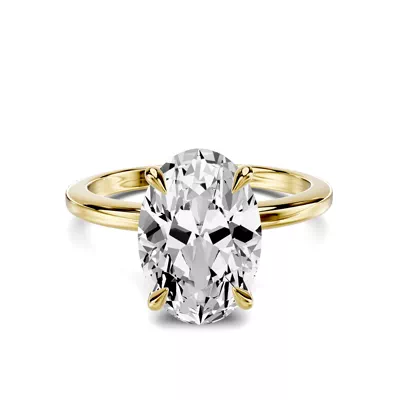 Avalon Classic Solitaire 2.50 ct. Oval Lab Engagement Ring