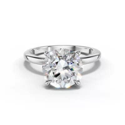 Avalon Classic Solitaire 2.50 ct. Round Lab Engagement Ring