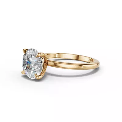 Avalon Classic Solitaire 2.50 ct. Round Lab Engagement Ring