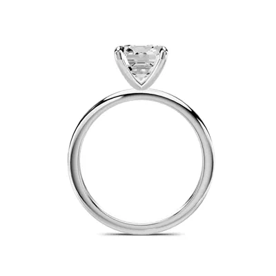 Avalon Classic Solitaire 3.00 ct. Emerald-Cut Lab Engagement Ring
