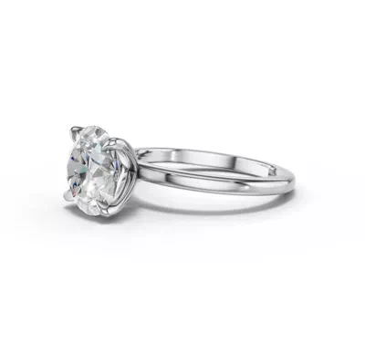 Avalon Classic Solitaire 3.00 ct. Round Lab Engagement Ring