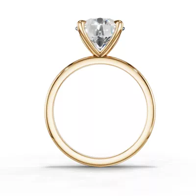 Avalon Classic Solitaire 3.00 ct. Round Lab Engagement Ring