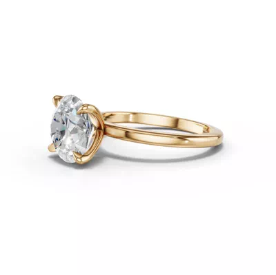 Avalon Classic Solitaire 3.00 ct. Round Lab Engagement Ring