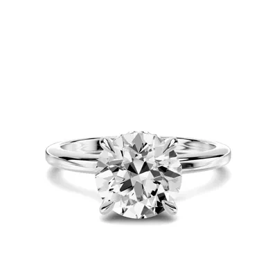 Avalon Classic Hidden Halo 1.50 ct. Round Lab Engagement Ring