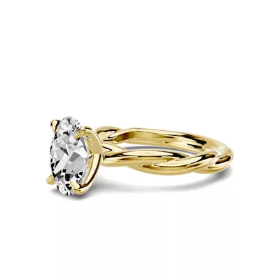 Riona Twist 2.00 ct. Oval Lab Engagement Ring