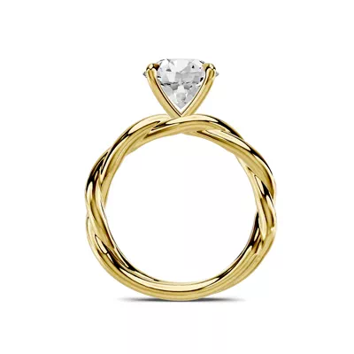 Riona Twist 2.50 ct. Round Lab Engagement Ring