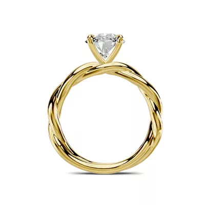 Riona Twist 3.00 ct. Oval Lab Engagement Ring