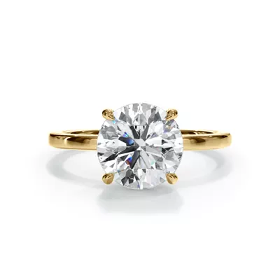 Bellora Solitaire 3.00 ct. Round Lab Engagement Ring
