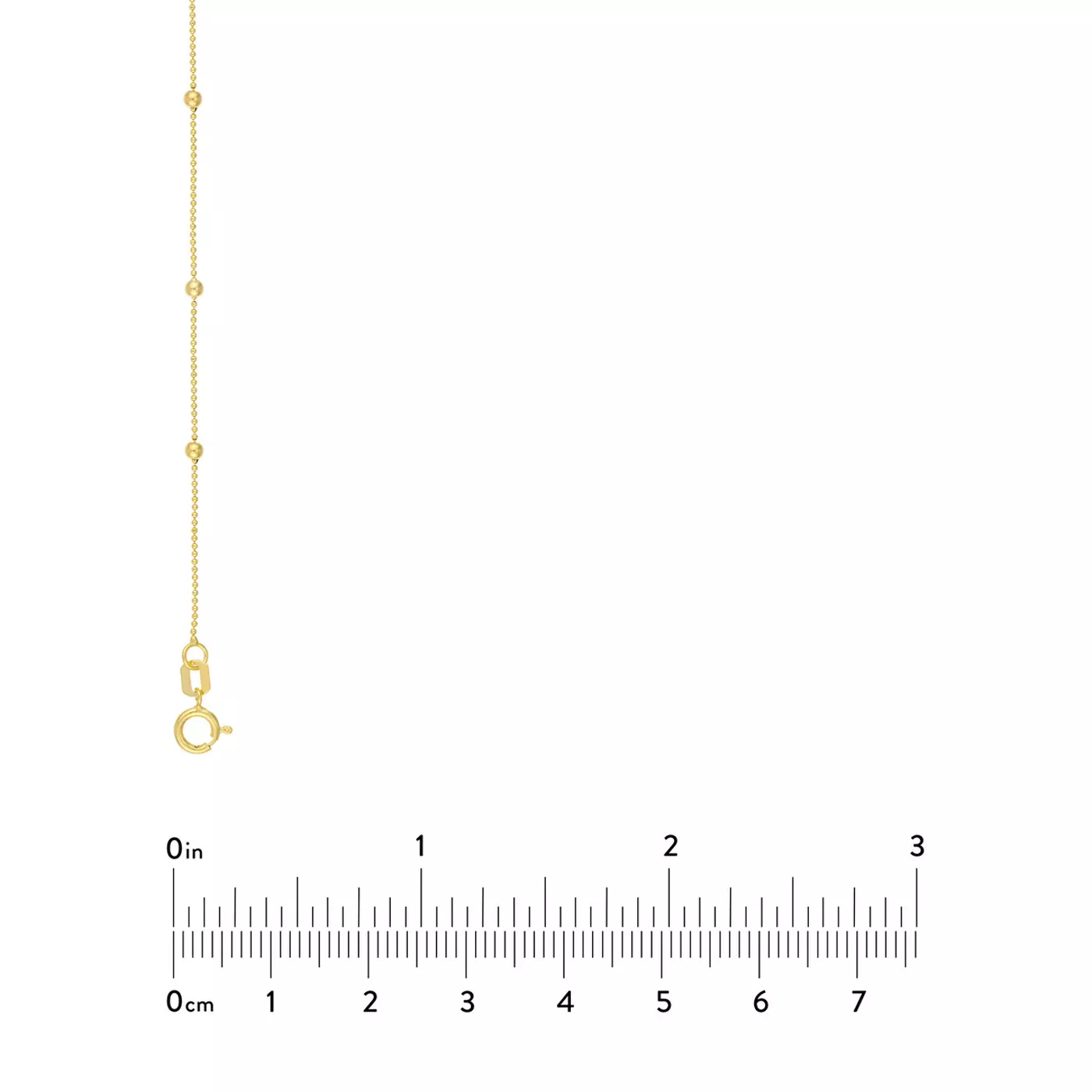 Diamond Station Design 14K Yellow Gold Engagement Ring