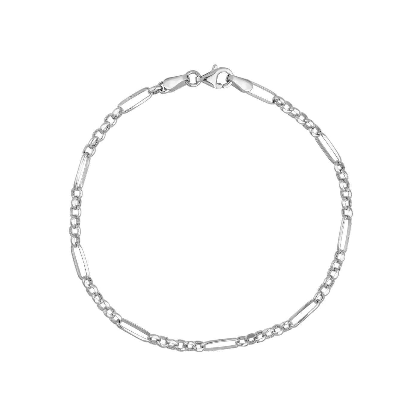 Paperclip Station Chain Bracelet