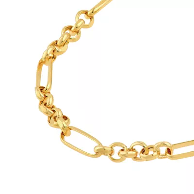 Paperclip Station Chain Bracelet