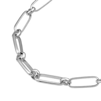 Paperclip Link Chain Bracelet