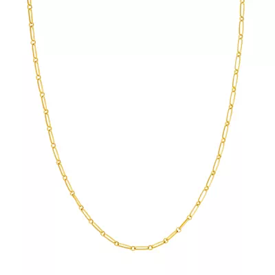 Paperclip Link Chain Necklace