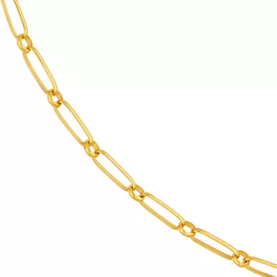 Paperclip Link Chain Necklace