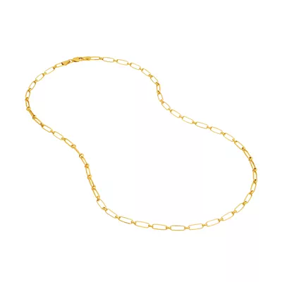 Paperclip Link Chain Necklace