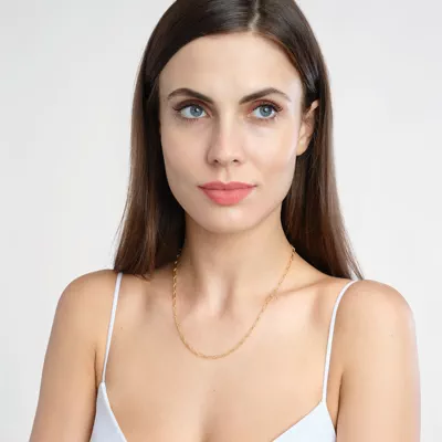 Paperclip Link Chain Necklace