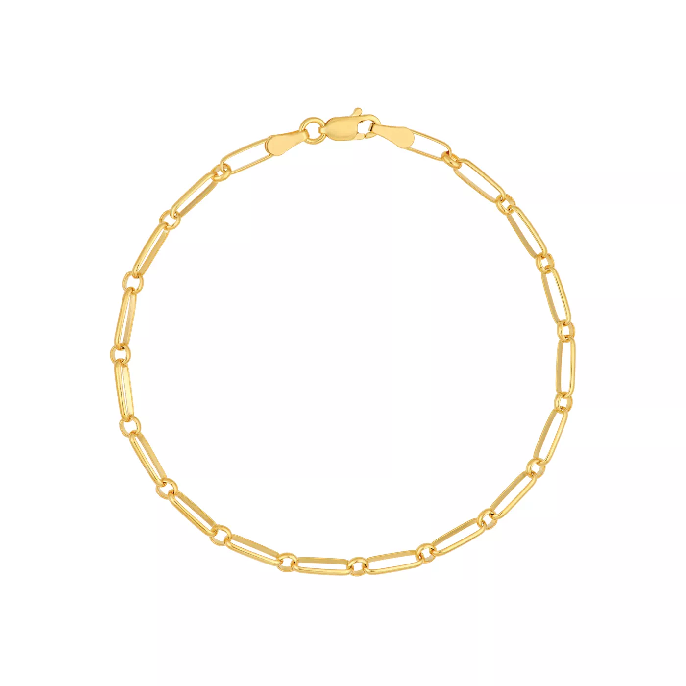 Paperclip Link Chain Bracelet
