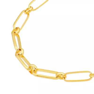 Paperclip Link Chain Bracelet