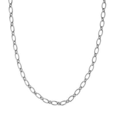 Oval Link Chain Necklace