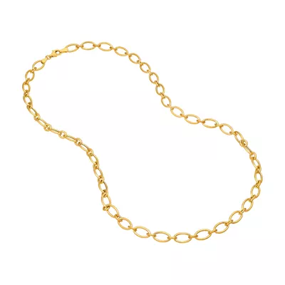 Oval Link Chain Necklace