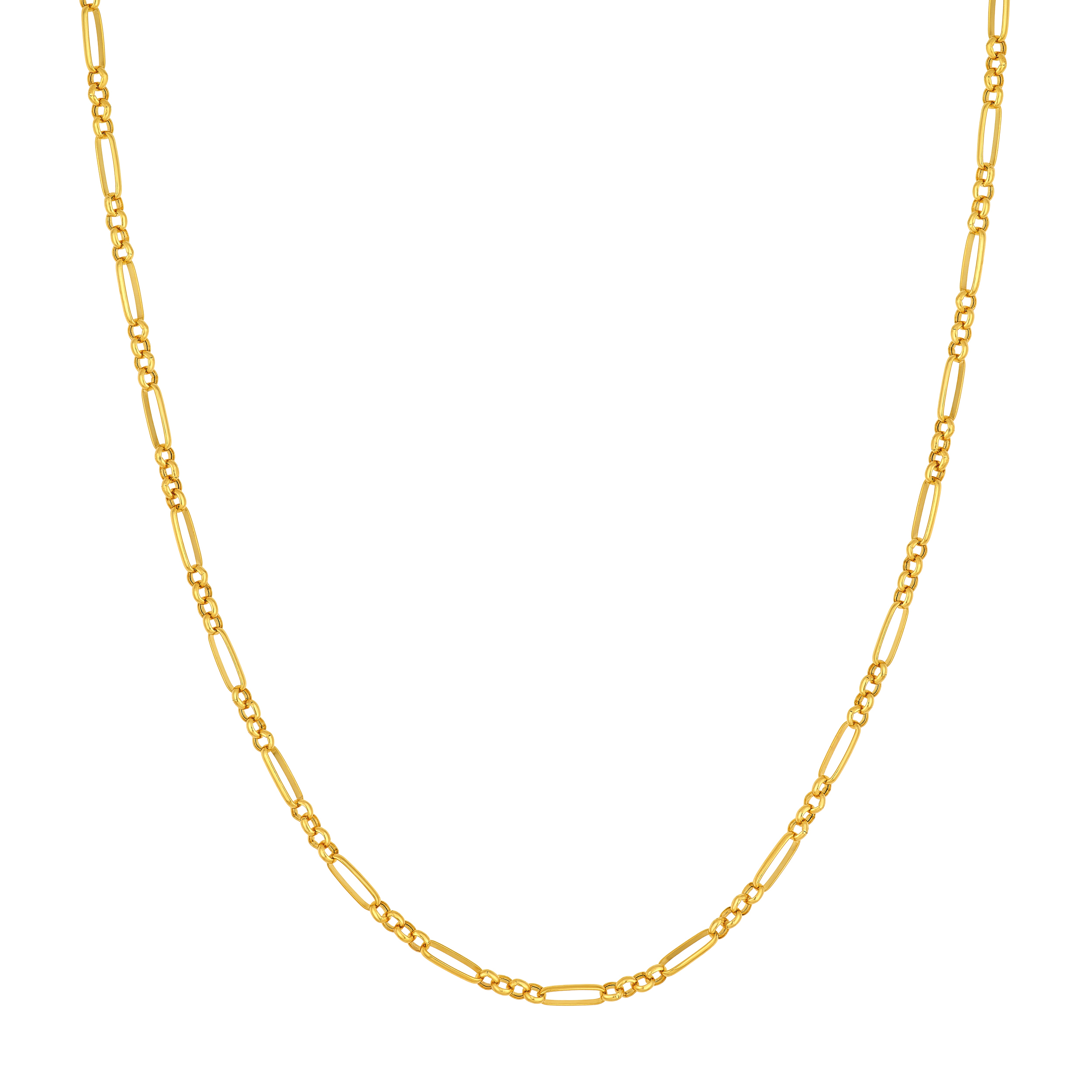 Linked Paperclip Chain Necklace