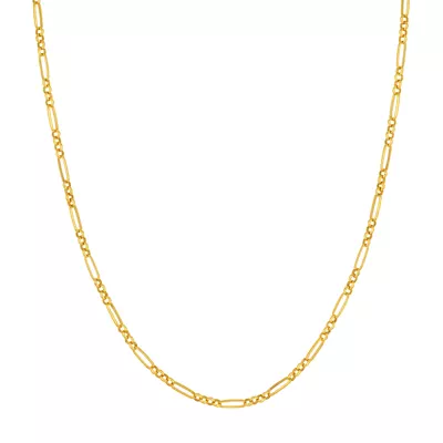 Linked Paperclip Chain Necklace