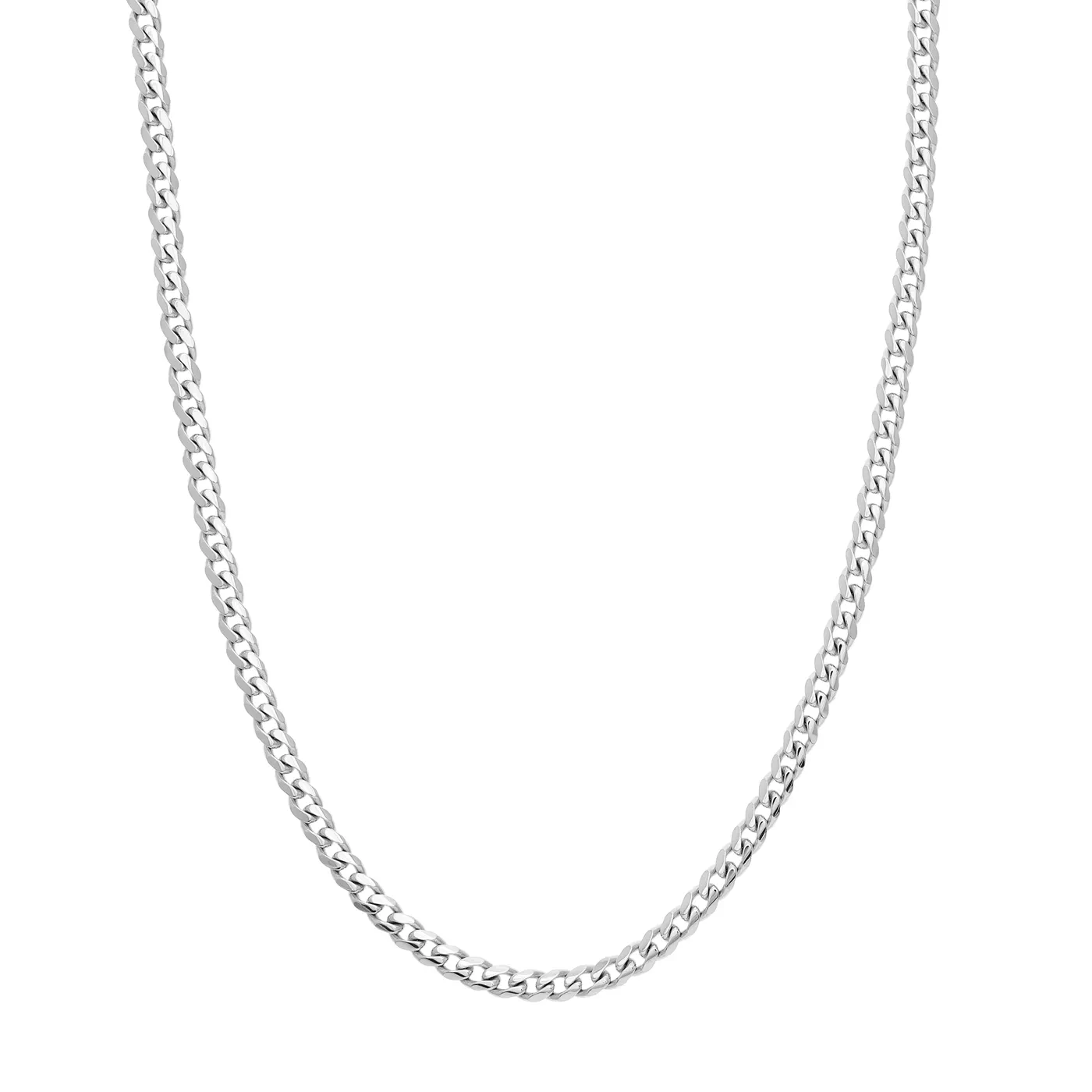 Miami Cuban Silver Necklace (5mm, 22")