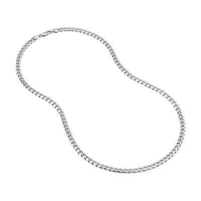 Miami Cuban Silver Necklace (5mm, 22")